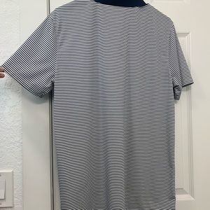 Nike Golf Navy Blue and White polo